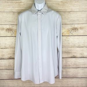 Mizzen Main mens size Large white button down